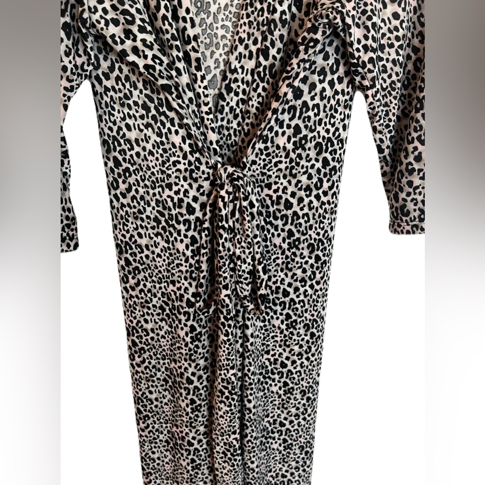 π Rene Rofe Cheetah/Leopard Print Robe π Womenβs 2X/2G - Picture 4 of 8